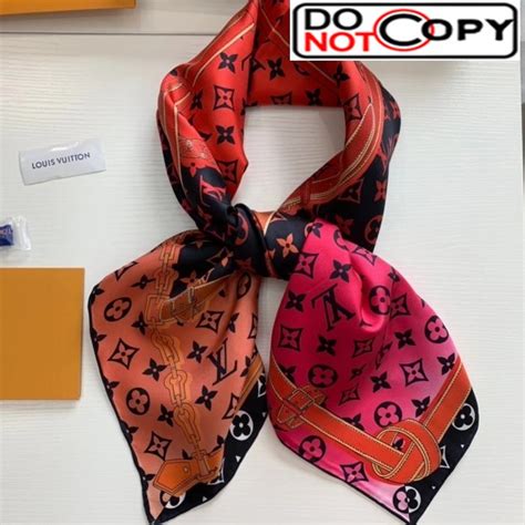 Louis Vuitton silk square scarf